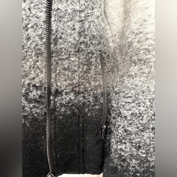 BB Dakota Tri-Tone Wool Blend Moto Style Jacket - Picture 8 of 10